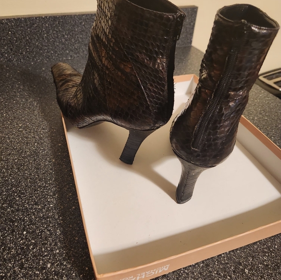 BALLY Python Snake Boots - Picture 8 of 9